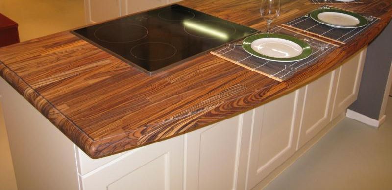 Massivholz 80mm Stark-400mm Tief